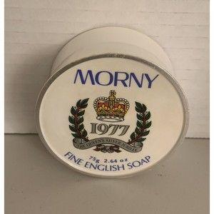 Vintage MORNY Fine English Soap- The 1977 Queens Silver Jubilee; unused